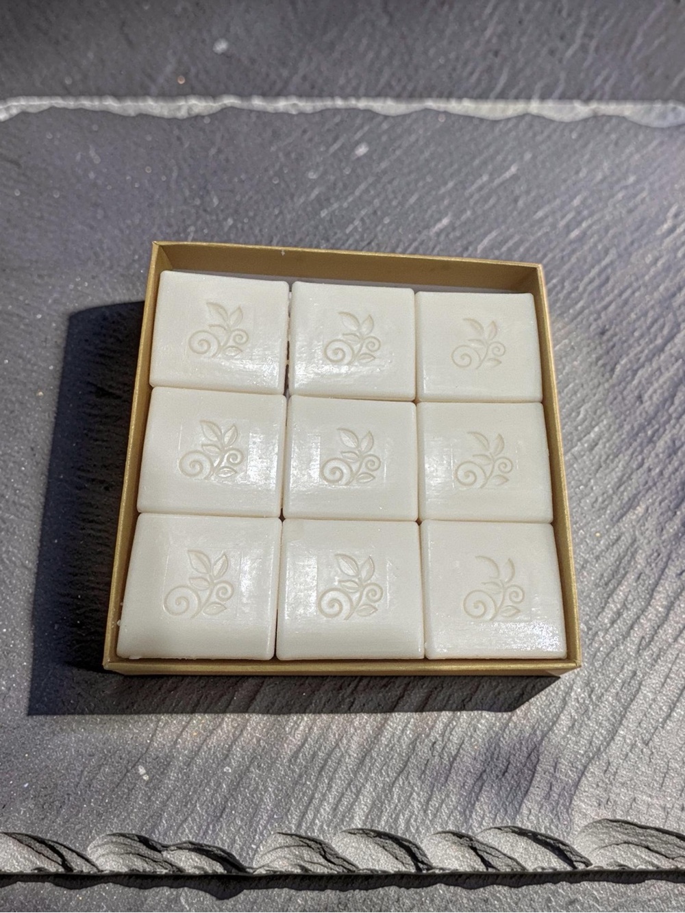 Almond Guest Soap Set - Decorative Owl Box RT